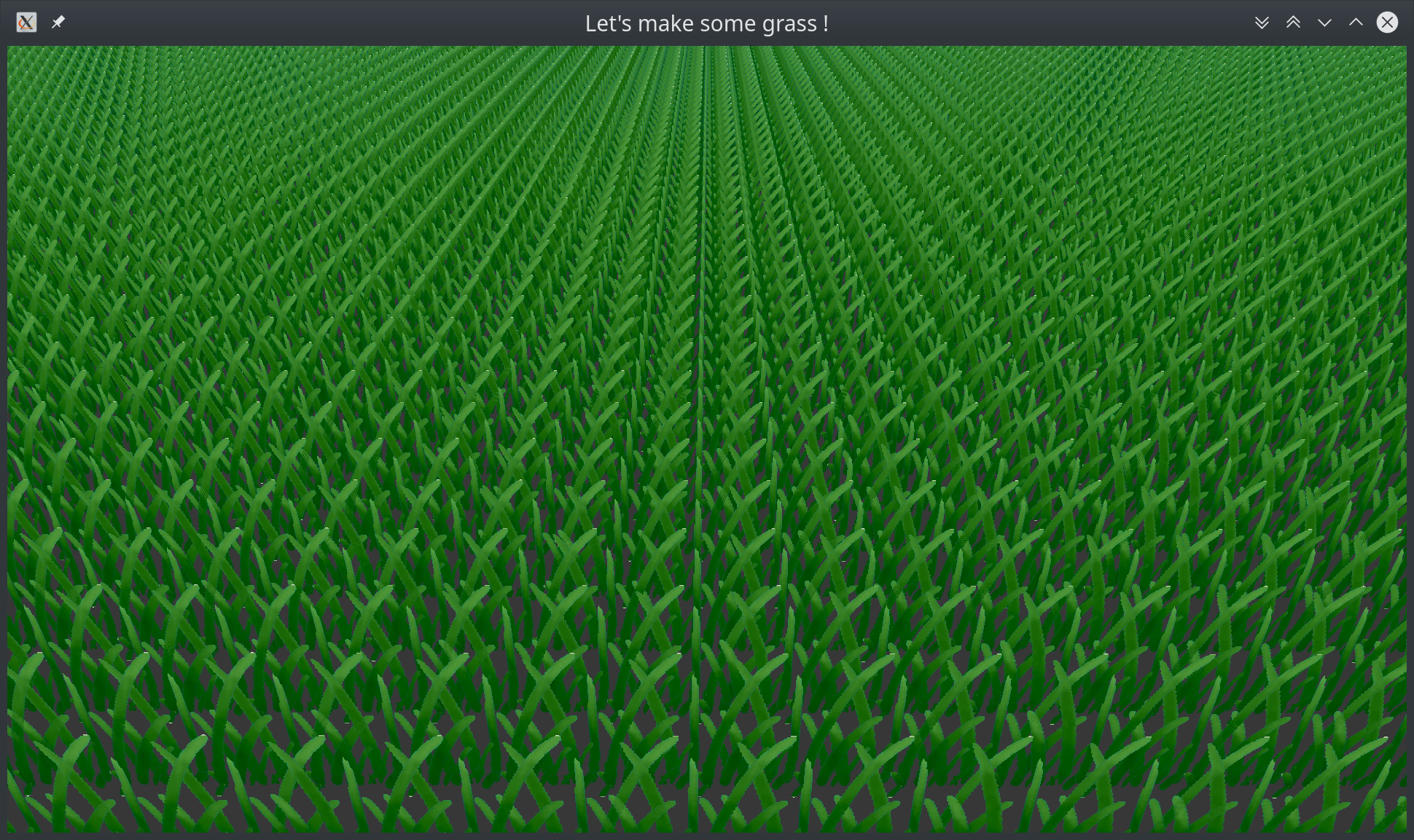 Cem on X: Improved grass shader #playcanvas #webgl #javascript